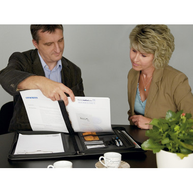 WEDO Konferenzmappe A4 585001 schwarz