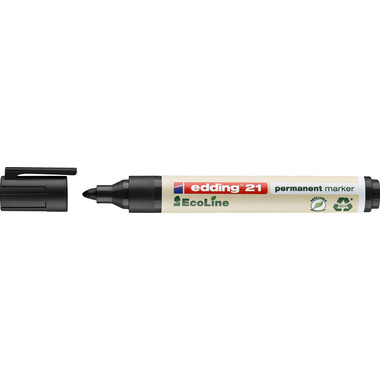 EDDING Permanent Marker 21 1.5-3mm 21-1 nero