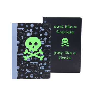 ANCOR Notizheft A4 PIRATES 104202 assort., lines, 90g 48 Bl.