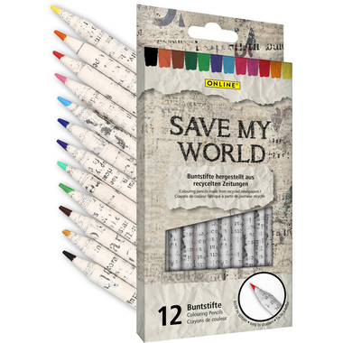 ONLINE Buntstifte Save My World 7920 12 Stück