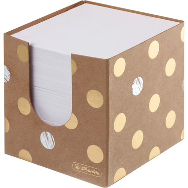 HERLITZ Notes box 9x9x9cm 50021819 Pure Glam