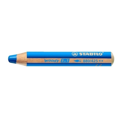 STABILO Matita colorata Woody 3 in 1 880/425 blu