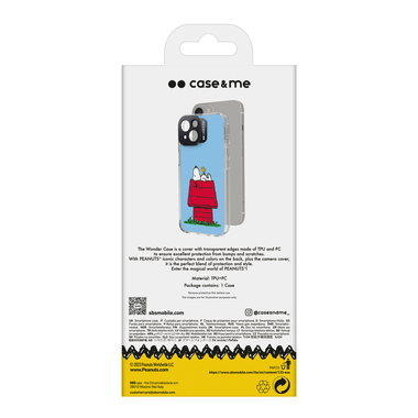 Cover Peanuts rigida per iPhone 13 | case&me