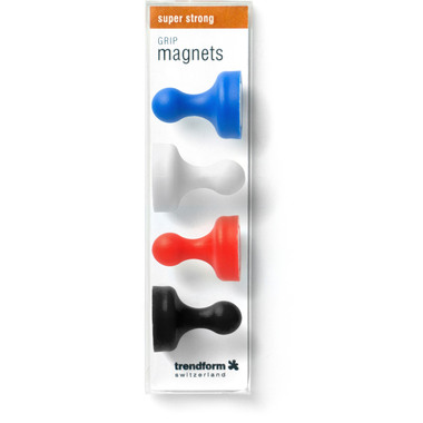 TRENDFORM Aimants GRIP MM2050 4 pcs., 4 couleurs