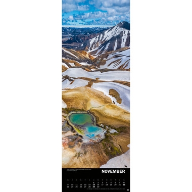 HEYE Calendario 2026 21903+26 Forze della naturaTE 24.5x69cm
