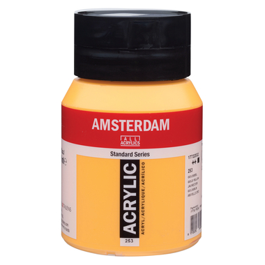 AMSTERDAM Acrylfarbe 500ml 17722532 goldgelb 253