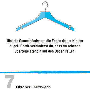 HARENBERG Abreisskalender 2026 3309949+26 Lifehacks DE 11x14cm