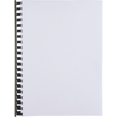 GBC Dorsini rilegafogli 22mm A4 4028602 nero, 21 anelli 100 pezzi