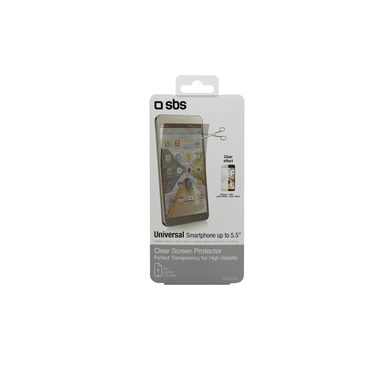 Transparent protective film for phones with touchscreen