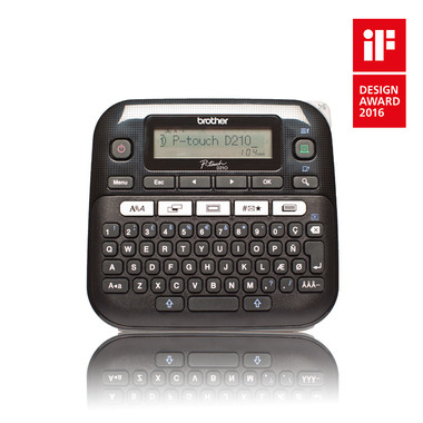 PTOUCH Apparecchio PT-D210C1 con TZ nastro