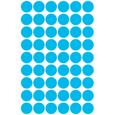AVERY ZWECKFORM Marqueurs 12mm 3142 bleu 270 pcs.