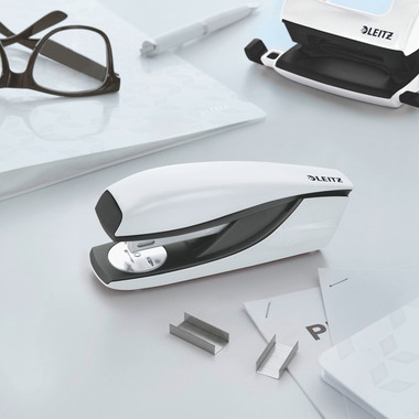 LEITZ Agrafeuse NeXXt WOW 5502 55021001 blanc perlé 30 feuilles