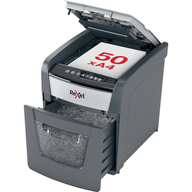 REXEL Aktenvernichter Optimum AF+ 2020050XCH X50, P-4, 20lt