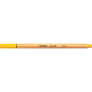 STABILO Fineliner Point 88 0.4mm 88/024 giallo neon