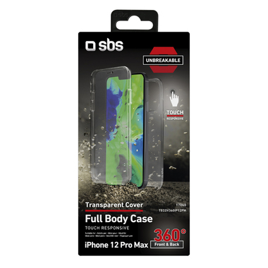 Transparentes Cover 360° für iPhone 12 Pro Max
