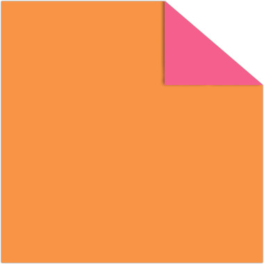 URSUS Faltblätter Duo 15x15cm 22895599F neon 100 Blatt