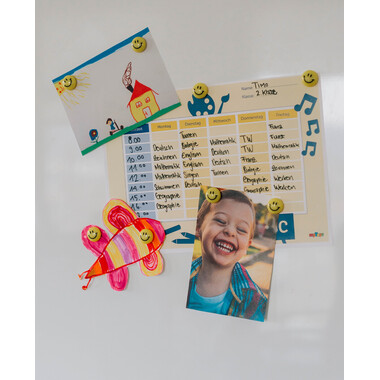 I AM CREATIVE Magnet Smilies Let`s Organize 4035.65 20mm 8 Stück