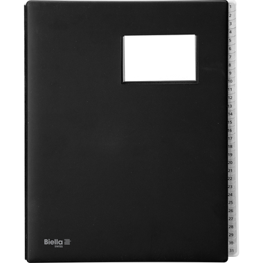 BIELLA Pultmappe Pronto A4 32043102U schwarz 31-teilig