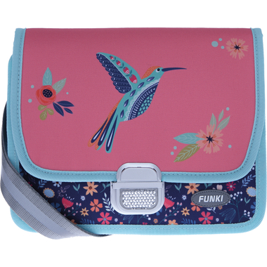 FUNKI Borsa scuola mate. Hummingbird 6020.033 multicolor 27x20x70sm