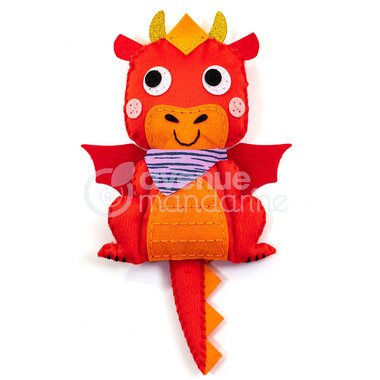MANDARINE Kit de bricolage KC139C Littel Couz'In, Dragon