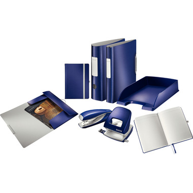 LEITZ Bucatrice NewNeXXt 50060069 titanium blu 30 fogli