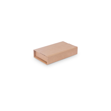 Universal and book shipping box with self-adhesive seal in brown 251x165x60mm