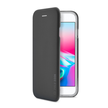 Housse à rabat effet silk touch pour iPhone 8/7/6s/6