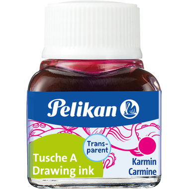 PELIKAN Tusche 10ml 523/2 karmin