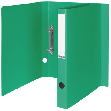 BIELLA Classeur à anneaux Viria 3.1cm 15140331U vert claire 2 anneaux A4