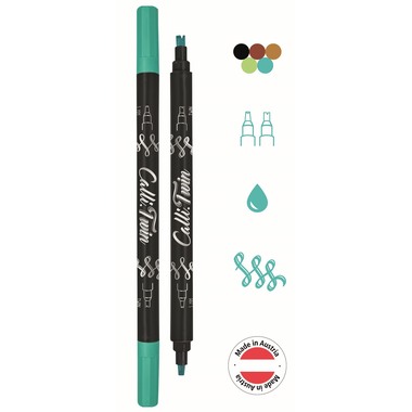 ONLINE Calli Brush Twin 3mm 18605 fresh edition, ass. 5 Stück