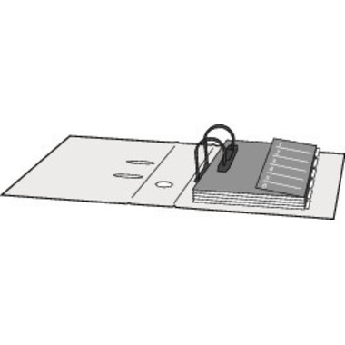 BIELLA Répertoire carton Smartind. A4 46941001U blanc 1-10