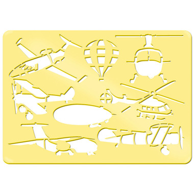 URSUS Schablonen Set 2 Cars 44100002 26.8x18.9x0.2cm 6 Stück