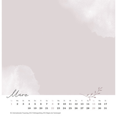 HEYE Calendario creativo 2026 23513+26 Glücksmomente 16x16.5cm
