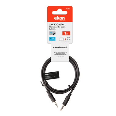 Cavo audio Jack 3,5 mm maschio-maschio |  Ekon