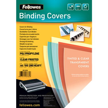 FELLOWES Page de couverture Futura 5376501 100 pcs.
