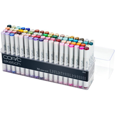 COPIC Marker Sketch 21075159 Set E, 72 Stück