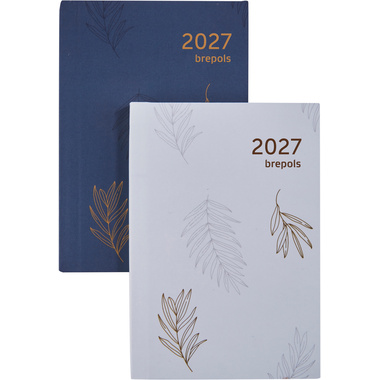 BREPOLS Agenda Delta Trop.Flowers 2027 0.834.0765 1S/2P ass. 8.1x12cm