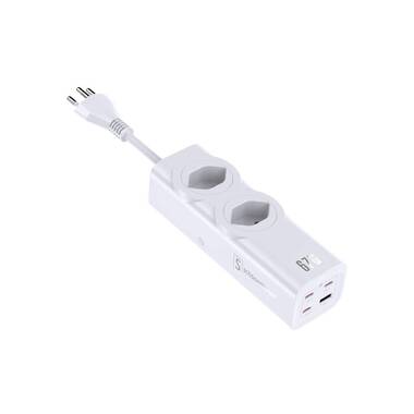 Schönenberger Power Strip 67W GaN Fast Charging Station White