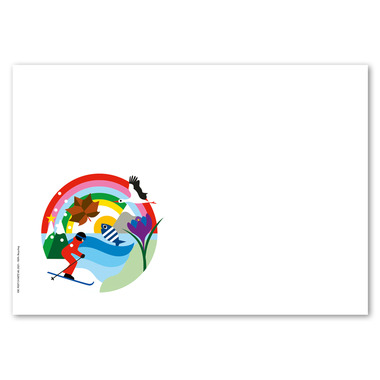 Enveloppe du jour d'émission «Saisons» Enveloppe du jour d'émission (FDC) sans timbre C6
