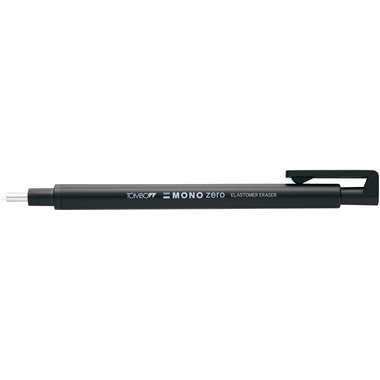 TOMBOW Gomme 2,3mm EHKUR11B Mono Zero ronde noir