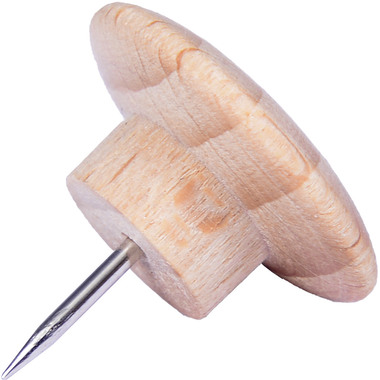 LEGAMASTER Pinwand-Nadeln WOODEN 7-145125 Holz 25 Stück