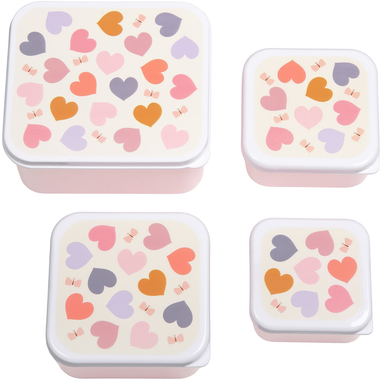 ALLC Lunch & Snackbox Set SBSEHE84 Hearts