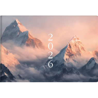 RIDOIDE Taschenagenda Septimus 2026 7017507016.26 1W/2S Mountains DE 15.2x10.2cm