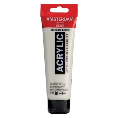 AMSTERDAM Colore acrilici 120ml 17092222 giallo napoli chiaro 222