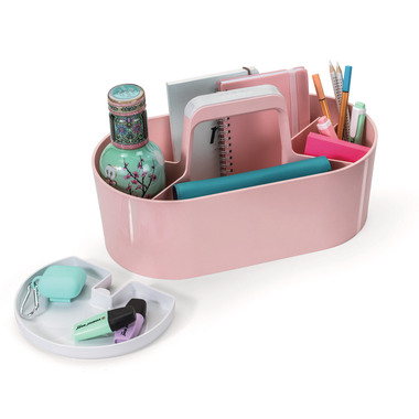 HAN Toolbox LOFT 1200-86 mobil rosa mit 4 Fächern