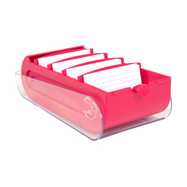 BIELLA Karteikartenbox Bunny A8 20885140U pink 10x6.2x19.5cm