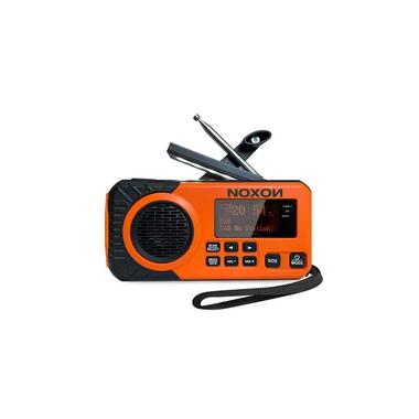 Noxon DAB+ Radio Dynamo Solar 311 Arancione