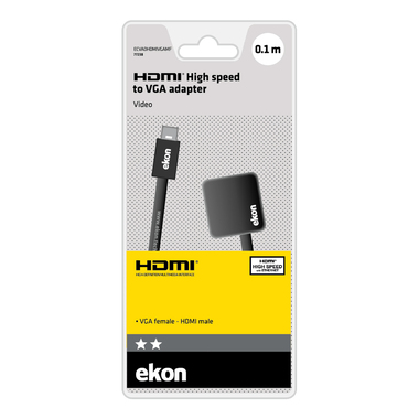 Adattatore HDMI maschio a VGA femmina | Ekon