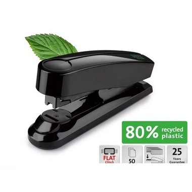 NOVUS Flacheftgerät B4FC re+new B4FC 0201933 schwarz, 50 Blatt