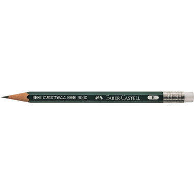 FABER-CASTELL Bleistift 9000 B 119038